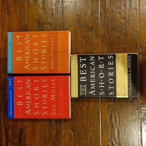 3 Book Lot | The Best American Short Stories | 2002 | 2008 | 2010